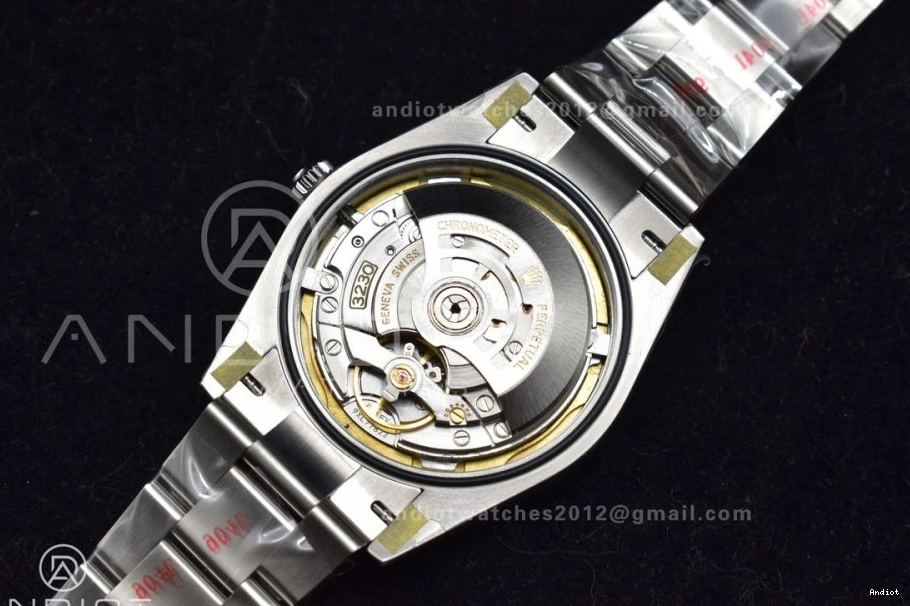 1:1 Dial Best 904L Perpetual 124300 41mm Steel Silver VR Clean Edition 935 Oyster SunProtective 0712